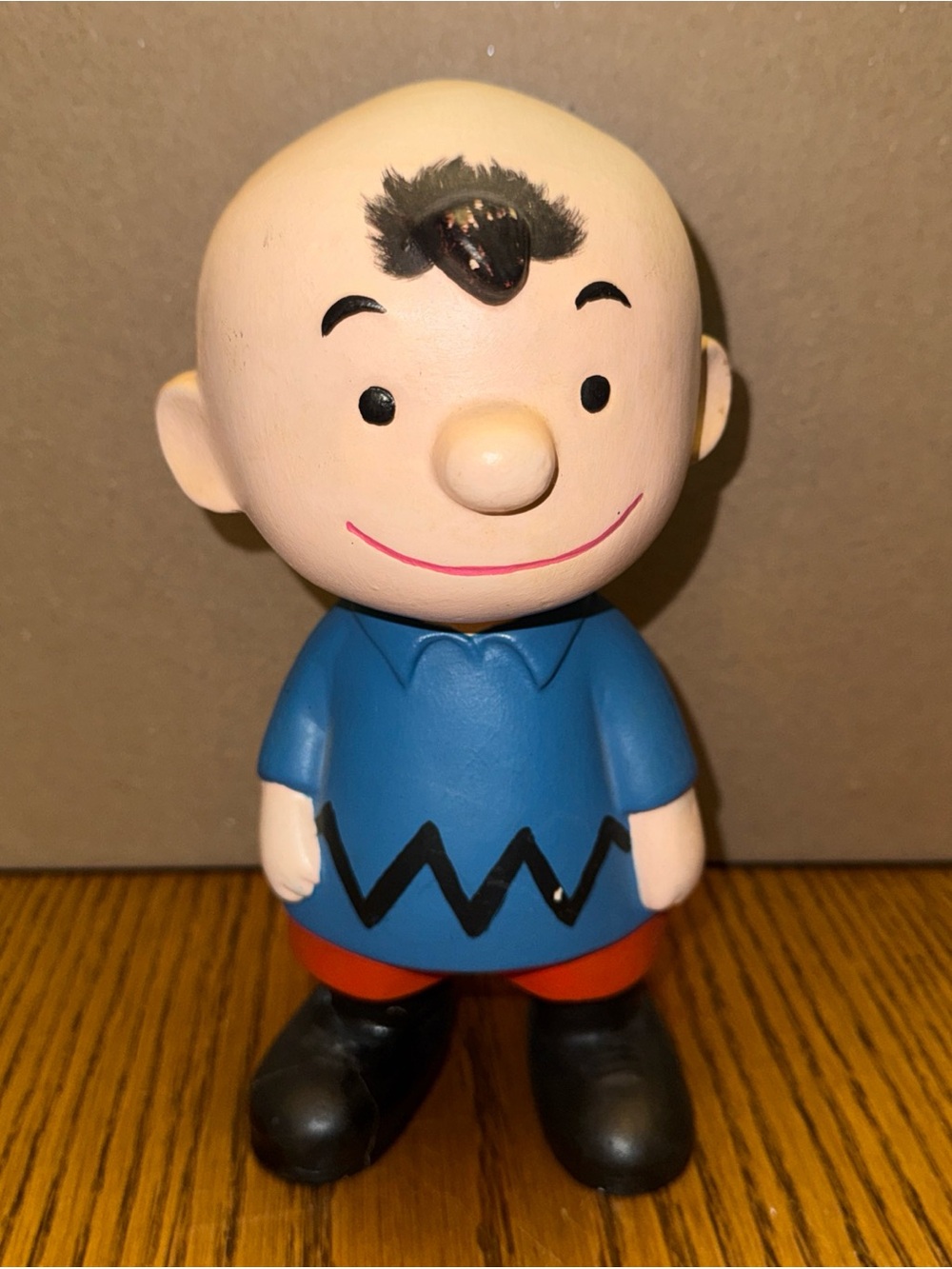 Charlie Brown vintage 1950s ceramic hand painted sculpture